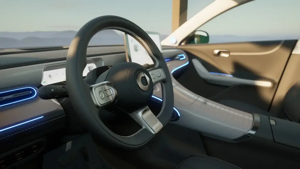 smart #3 Premium Edition steering wheel