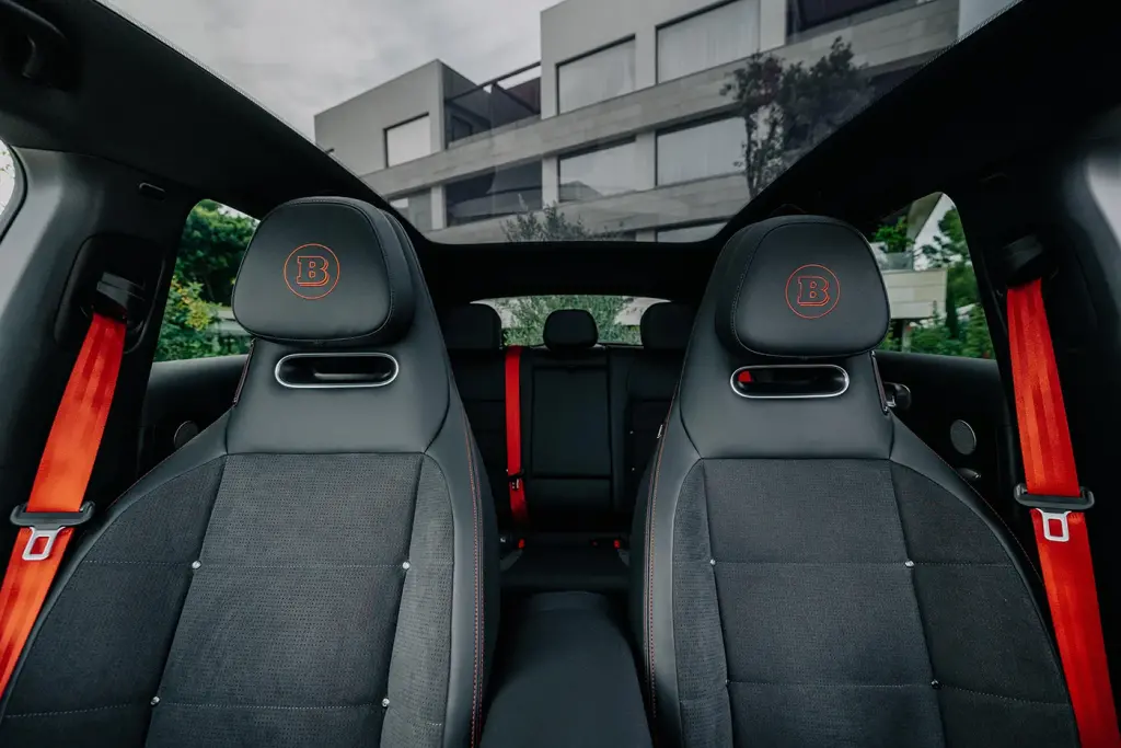 smart #3 BRABUS Edition handmade seats