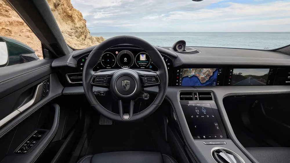 New Porsche Taycan Turbo Cross Turismo interior