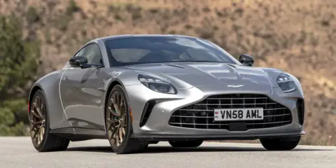 2024 Aston Martin Vantage in Aluminite Silver