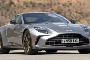 2024 Aston Martin Vantage in Aluminite Silver