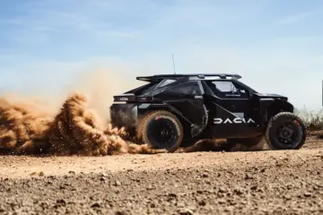 Dacia Sandrider kicking up a storm