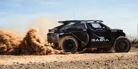 Dacia Sandrider kicking up a storm