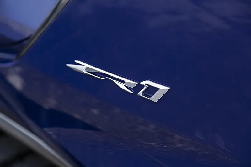 Chevrolet's Corvette ZR1 badge