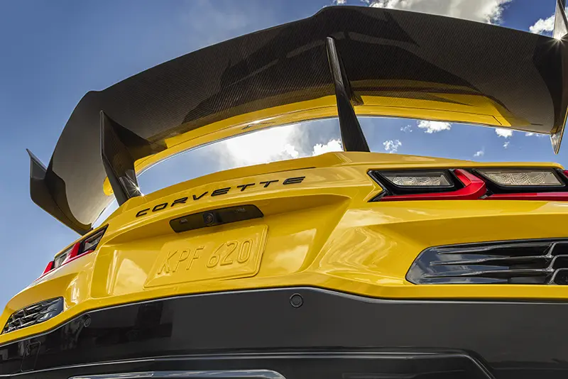 Corvette ZR1 from behind