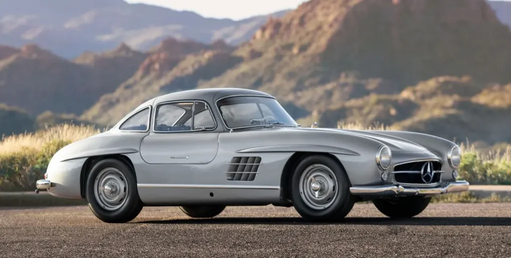 on sale at Sotheby's a very rare Mercedes-Benz 300 SL Alloy Gullwing