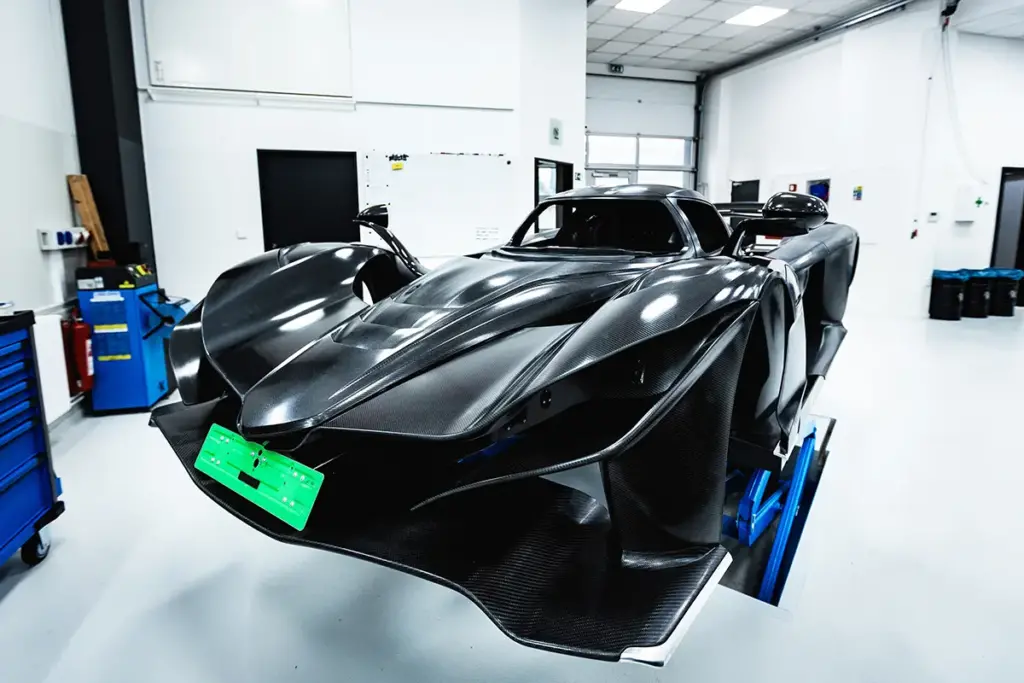 Hand-built Production line for Praga Bohema Hypercar