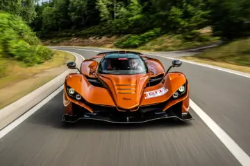 Praga Bohema Hypercar being road tested