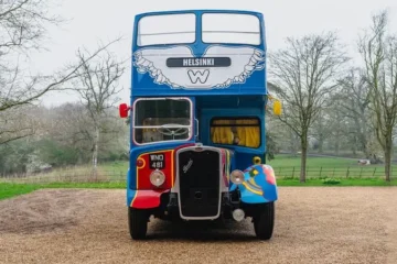 Paul McCartney Wings Tour Bus