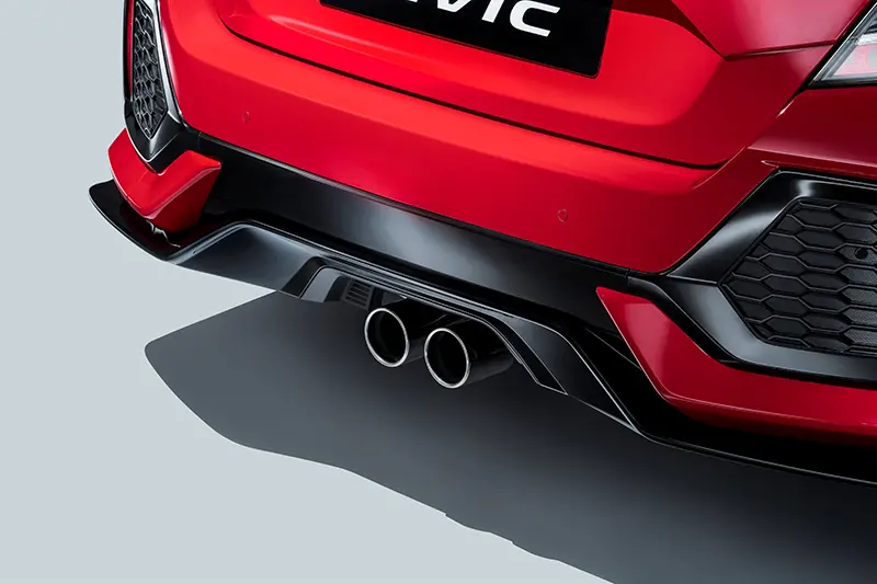 Honda Civic Twin Exhaust