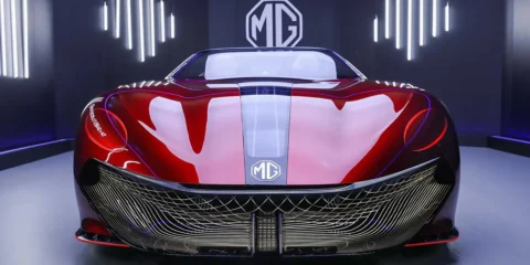 MG Cyberster EV Front