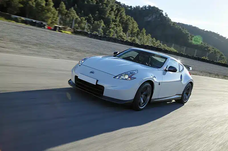 Nissan 370Z at a trackday event.