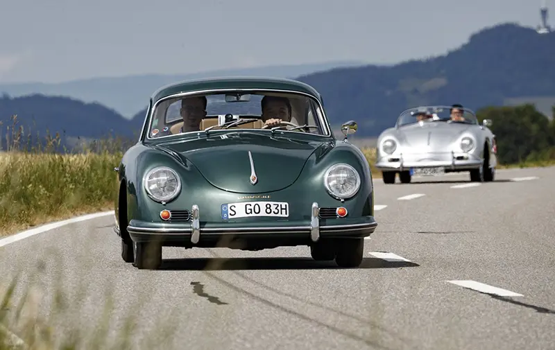 1956 Porsche 356 Speedster, featured in 48 Hours, a vintage classic destroyed in a memorable scene