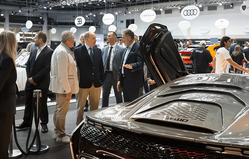 Bertone GB110 hypercar centre of attention at Top Marques Monaco Show