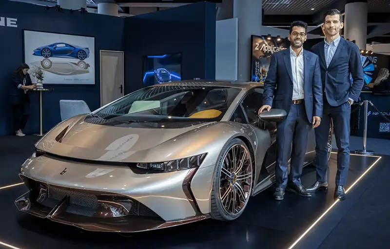 Bertone GB110 hypercar on display at the Top Marques Monaco Show