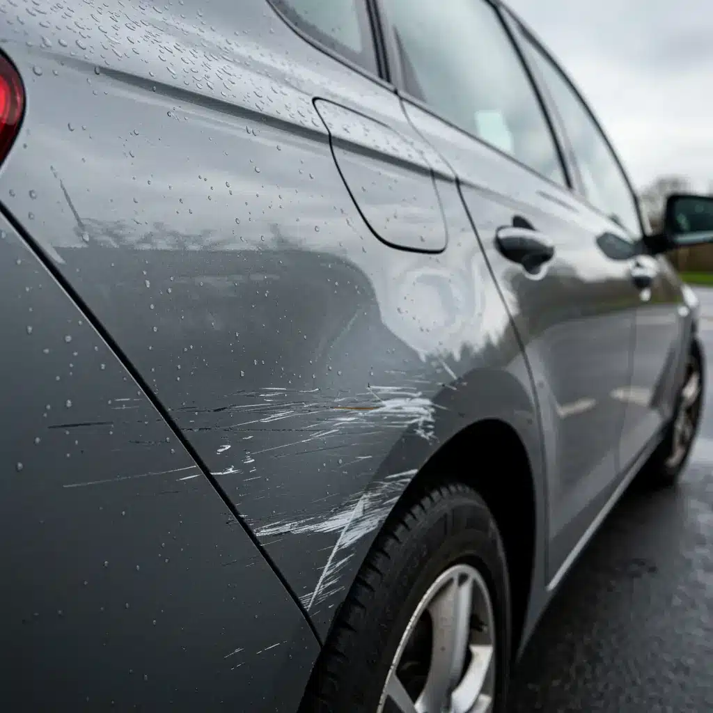 damage caused to vehicles while parked in a supermarket car park is quite common