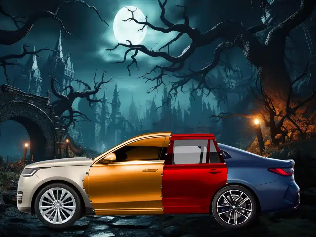 a Monstrous car built with the most expensive car parts
