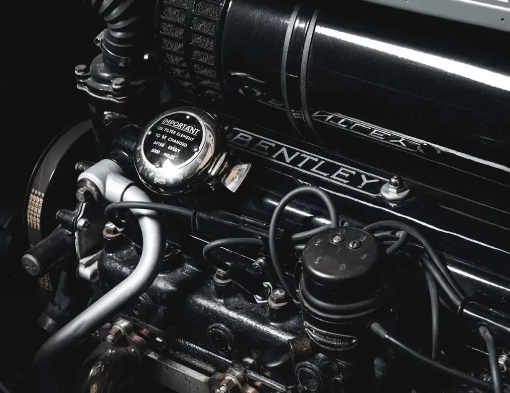Bentley straight-six engine from the James Bond Locomotive build