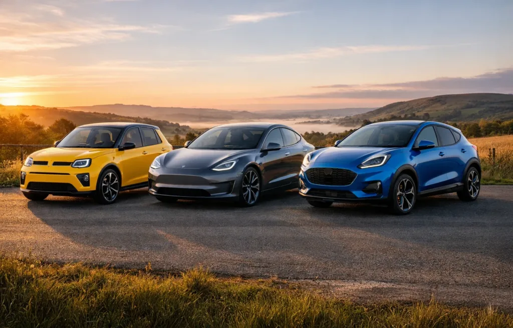 Best electric cars 2026 UK driving on British roads