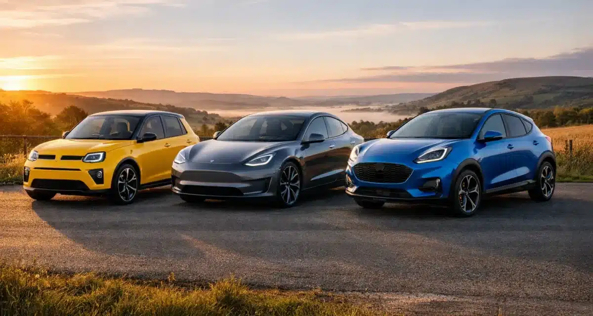 Best electric cars 2026 UK driving on British roads
